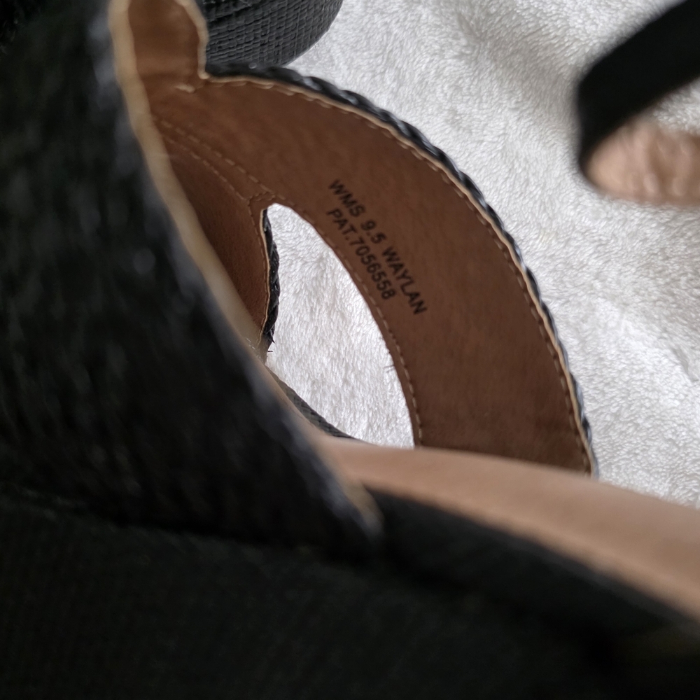 Dolce Vita Platform Woven Sandal Block Heels Womens 9.5 NIB Gothic Chic Boho - Picture 4 of 7